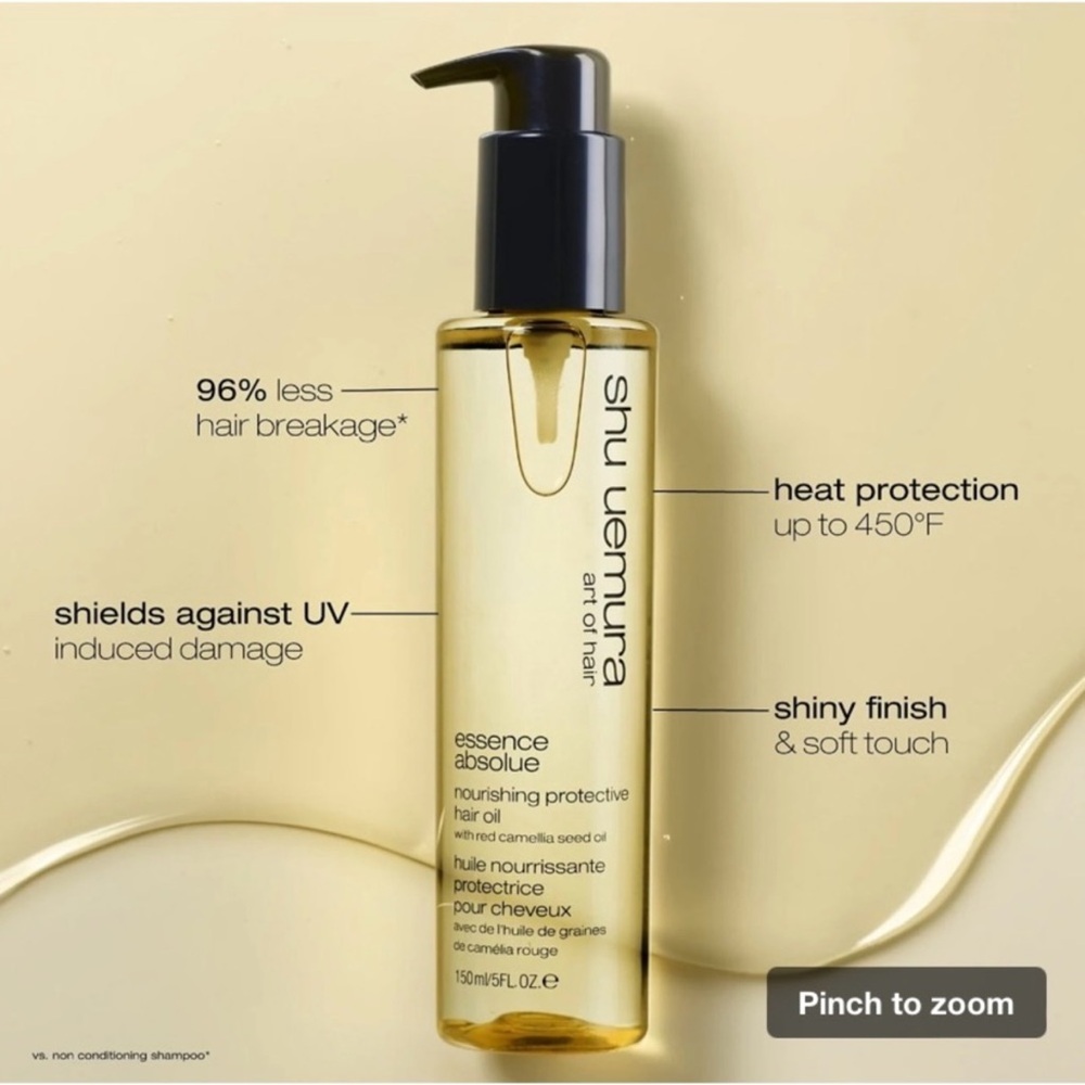 Shu Uemura Essence Absolue Nourishing Protective Hair Oil 150ml New - Picture 2 of 16